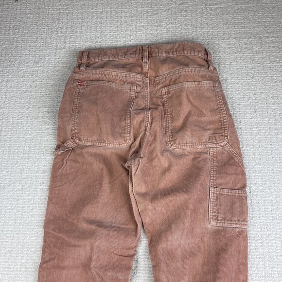 Urban Outfitters BDG Corduroy Pants Pink Slim Straight Size 28 - Picture 12 of 14